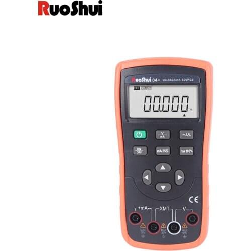 Resistance Voltage Meter 4-20mA 0-10V/mV Signal Generator High Precision Source PT100 Temperature Process Calibrator Generador