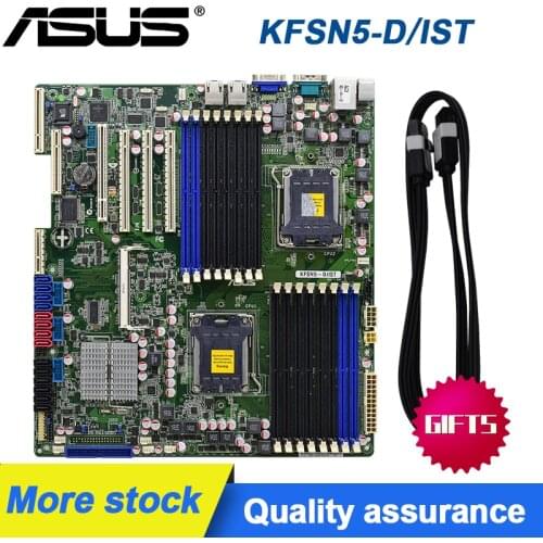 ASUS KFSN5-D/IST LGA1207 server workstation PC Motherboard DDR2 dual-channel Snapdragon quad core NF3600 Original Desktop Set