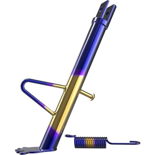 Motorcycle E-Bike Titanium Side Support Kickstand Support Foot Parking Rack