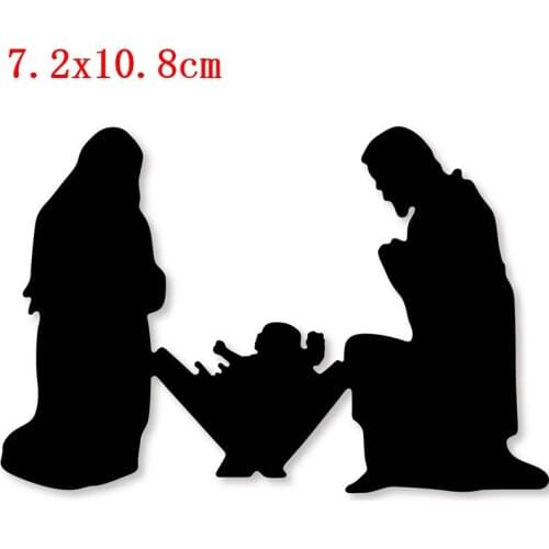 2020 new metal dies Nativity Man Woman Cutting Dies Stencils dies for Scrapbooking DIY Album Paper Cards Making Embossing Dies