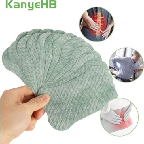 12pcs Medical Lumbar Spine Pain Relief Patch Wormwood Extract Plaster Back Pain Arthritis Waist Joint Aches Herbal Stickers A526