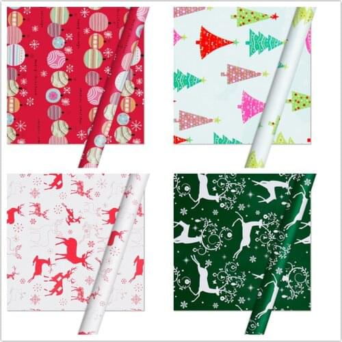 Christmas Scrapbooking Paper Pack Christmas Decorative Wrapping Paper Gift Wrap Artware Packing Package Paper Christmas Paper