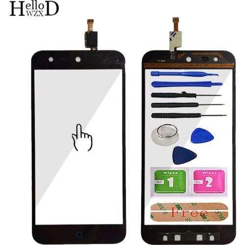 5.0'' Touch Screen Glass For ZTE Blade X5 / Blade D3 T630 Front Touch Screen Glass Digitizer Panel Lens Sensor Tools Adhesive