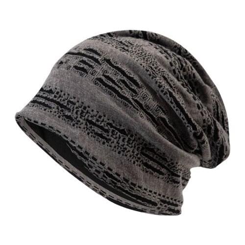 Skullies Beaines Man Hip Hop Streetwear Hat Gorras Autumn Winter Warm Hip Hop Skullies Beanie Knitted Cap