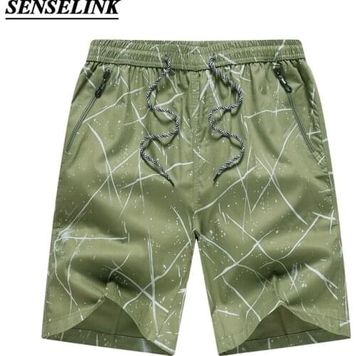 2021 Summer New Army Green Cotton Men Cargo Shorts Casual Loose Sports Jogging Beach Pants Men Korean Casual Loose Shorts Men