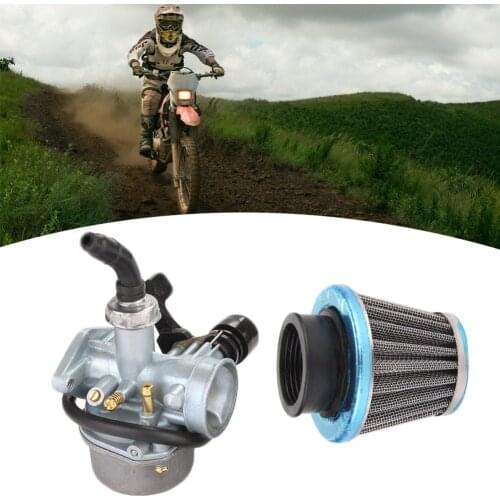 Universal Engine Carburetor Carb for 50 70 90 110cc ATV Quad 4 Wheeler Motorbike Good Performance with Filter Durable