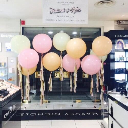 12pcs/lot 18 inch Carambola Balloon Big Balloon latex circle balloon Wedding party decoration Globos Wholesale