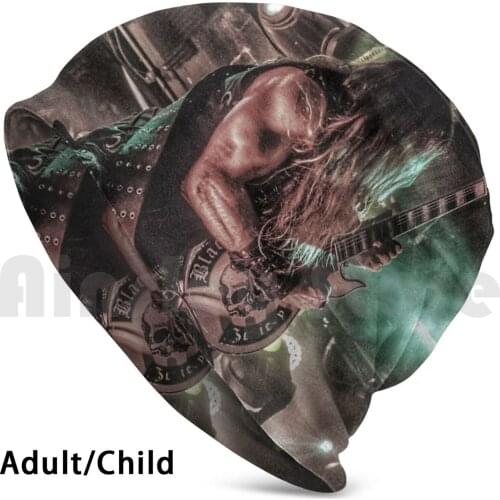 Zakk Wylde Bls Live Beanies Knit Hat Hip Hop Zakk Zakk Wylde Bls Black Label Society Guitar Guitarist Legend