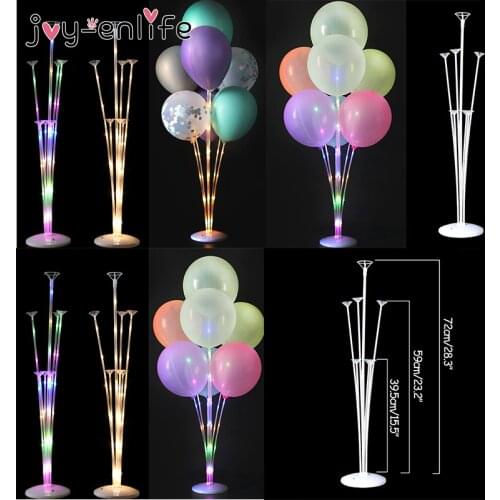 1Pcs Birthday Party Balloons Stand Balloon Holder Column Plastic Balloon Stick Childs Birthday Anniversary Wedding Decoration