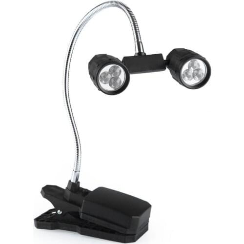 360 Degree Rotation LED Light Adjustable Foldable Barbecue BBQ Camping Clamp Table Lamp Night Light Touch Dimming Portable Lamp