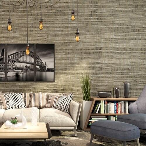 Beibehang Modern plain Khaki 3D wallpaper restaurant bedroom living room TV sofa background wall wallpaper papel de parede
