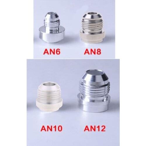 AN6-AN12 Welding Solder Fitting Bung Hose Adapter Fuel Oil Tank Aluminum Screw Wholesale