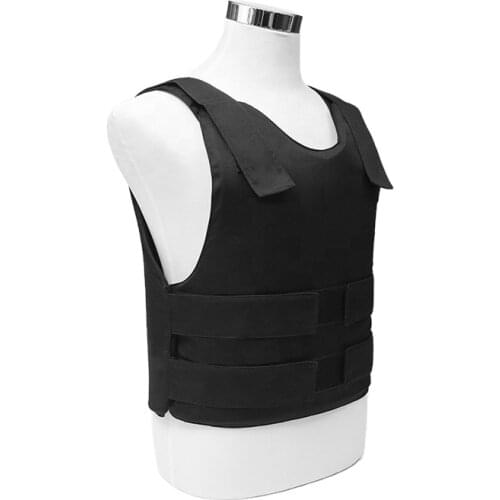 Black Police 3A Bulletproof Jacket Ballistic Vests