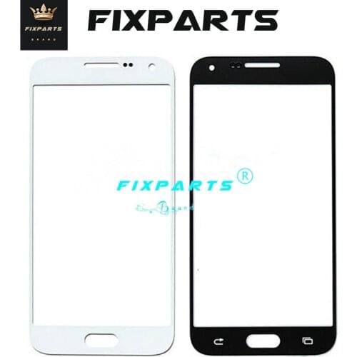 For SAMSUNG Galaxy E5 E500 E500F E500M Front Glass Lens Touch Panel Cover Replacement For SAMSUNG Alpha G850 Front Screen Lens
