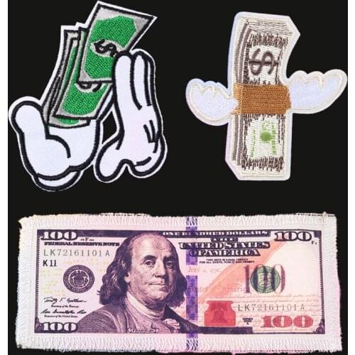 European and American trend fashion embroidery cloth stickers DIY decorative stitching clothes pants denim patch badge logo