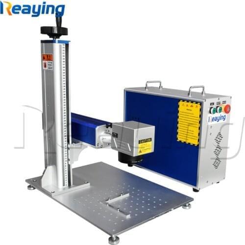 Marking- Machine Engraving Fiber Laser Metal Gold Sliver Brass Factory Price 20W 30W