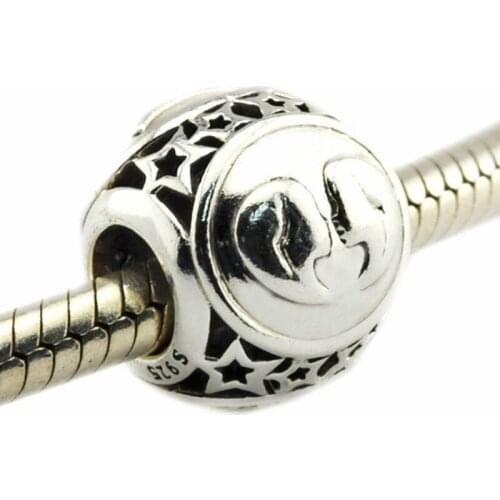 Autumn Collection Authentic 925 Sterling Silver bead Gemini Star Sign Charm Fit Original Brand Charms Bracelet jewelry