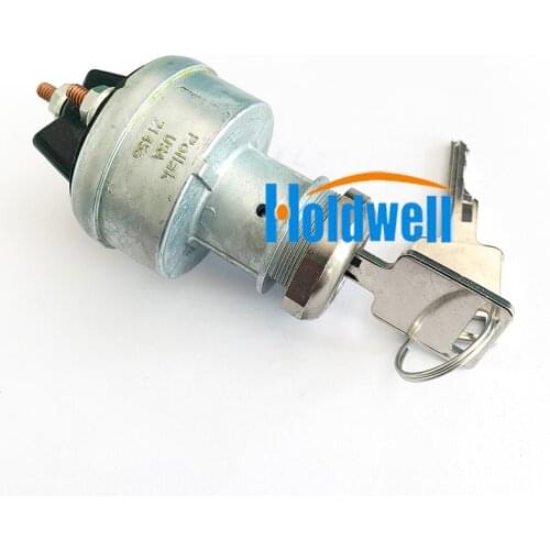 Ignition Switch with 2 Keys 641833 for New Holland Loaders Haytools Harvesting Equipment