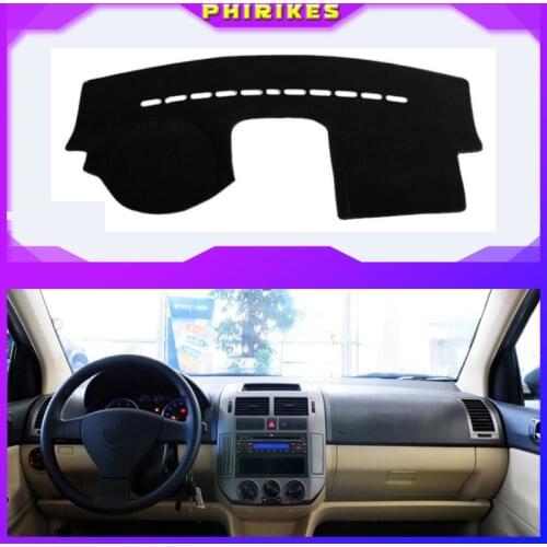 For Volkswagen VWPOLO MK4 2002~2008 9N 9N3 Anti-Slip Mat Dashboard Cover Pad SunShade Dashmat Carpet Accessories 2003 2007 2008