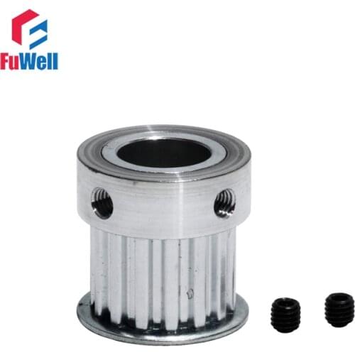 XL-15T Timing Pulley 15Teeth XL Transmission Belt Pulleys 14/15/16/17mm Bore Pitch 16mm Belt Width Aluminum Alloy Gear Pulley
