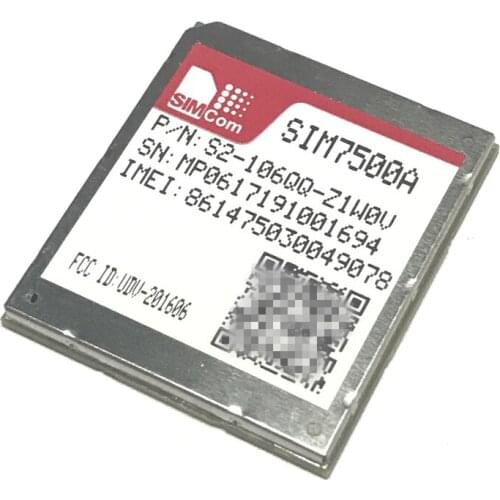 SIM7500A SIMCOM LTE-FDD B2/B4/B12 for north America 100% New&Original Multi-Band LTE-FDD/HSPA SMT type cat 1 module