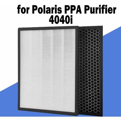 For Air Purifier Polaris PPA 4040i Replacement Filter H13 Filter and Activated Carbon Filter