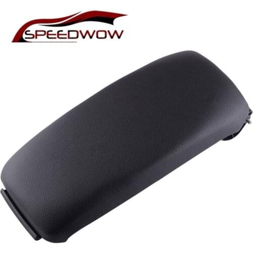 SPEEDWOW Center Console Arm Catch Rest Armrest Latch Cover Storage Box Lid Cover For Audi A3 8P 2003 - 2012 Car Pad Accessories