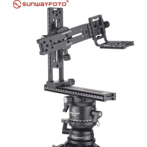 SUNWAYFOTO PANO-1/2/3/4 Panoramic Tripod Ball Head 720° panoramic heads Rails Slider Quick Release Bracket for DSLR Cameras