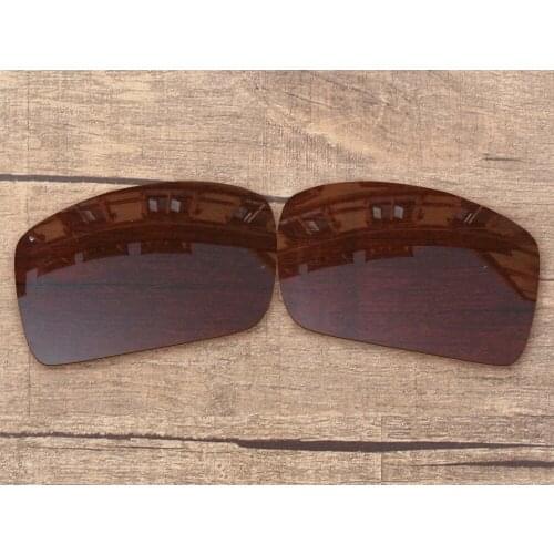 Vonxyz Bronze Brown Polycarbonate Replacement Lenses for-Oakley Oil Drum Frame