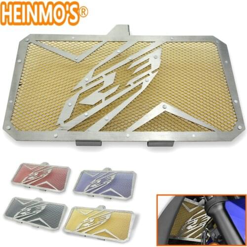 For Yamaha R3 Radiator Guard Cover Grill Stainless Steel Radiators Bezel Protector For Yamaha YZF R3 ABS 2015 2016 2017 2018