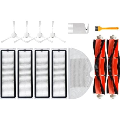 14Pcs Replacement Parts For Xiaomi Mijia 1C STYTJ01ZHM Robot Vacuum Cleaner Accessories Brushes Filters Spare Parts