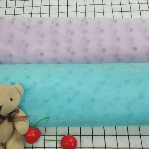 2 Yards Soft Tulle 7mm Flocking Points Dotted Tulle Lace Fabric For DIY Bridal Veil Wedding Dress supply, Lace Top, Bows