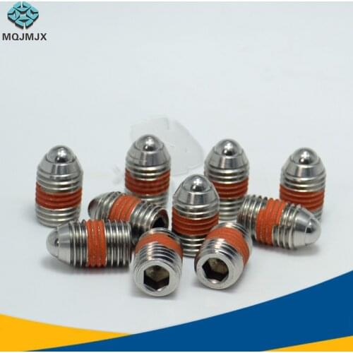 5pcs Extra Heavy Load Ball Plunger spring ball plunger screw hex socket set screws BPW M3 M4M5M6M8M100M12M16