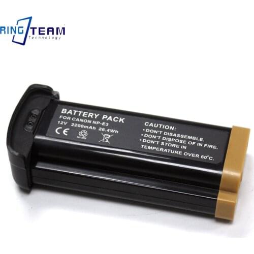 NP-E3 NP E3 NPE3 12V 2200mAh Camera Battery For Canon 1D Mark II Mark II N 1Ds Mark II Digital Camera