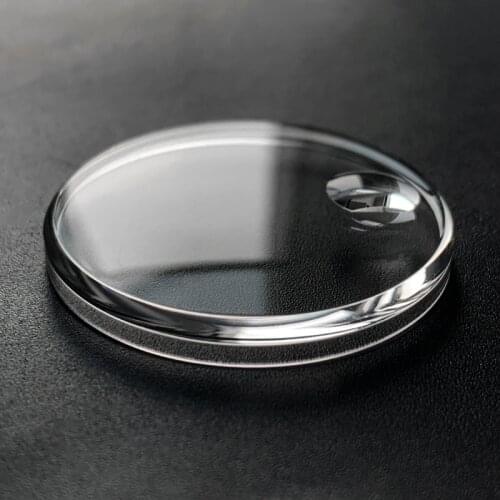 Acrylic Plasti Watch glass lens Oganic glass with calendar watch Repair Parts For Rolex 15000 1083 1601 1675 models