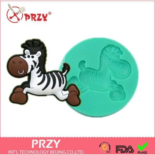 Running of the horse New style chocolate silicon mold fondant Cake decoration mold silicone fondant mold (si223)