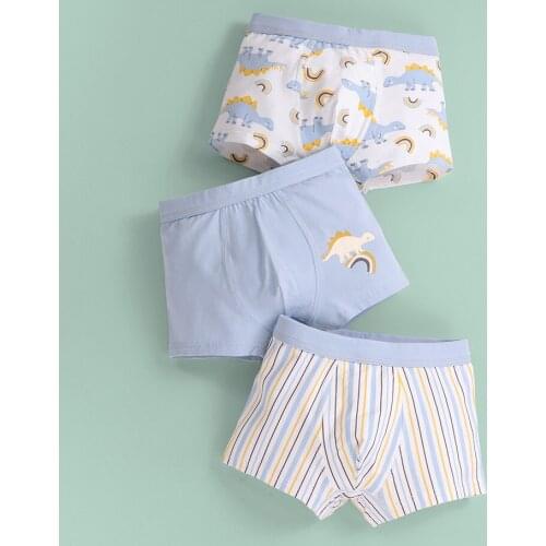 Childrens Underwear Boys' Boxers 1-3 Years Old Cotton Boys' Boxers Middle And Small Childrens Shorts Kids Underwear Boys