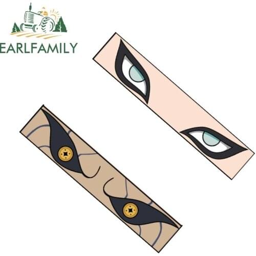 EARLFAMILY 13cm x 2.5cm for Shukaku Anime Eyes Ninja Car Stickers Scratch-Proof Decals Vinyl Windshield Creativite Car Styling