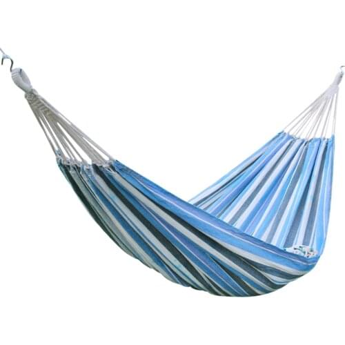 200x120cm 2 Person Hammock Bed Backyard Garden Swing Hanging Chair Hangmat Portable Hammock Travel Double Hanging Bed