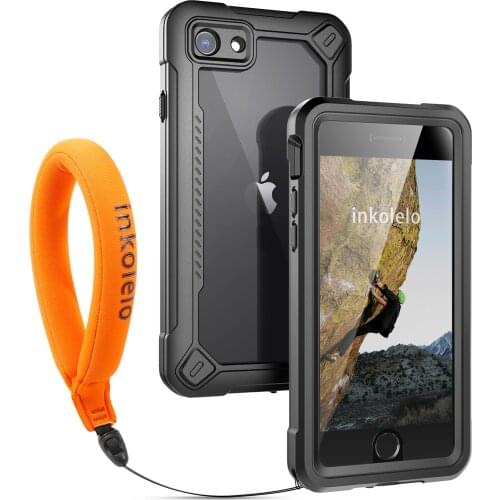 Inkolelo iPhone SE (2020) iPhone 8 7 Waterproof Case New-Style Built-in Screen IP68 Full Sealed Shockproof Swimming Diving Cover