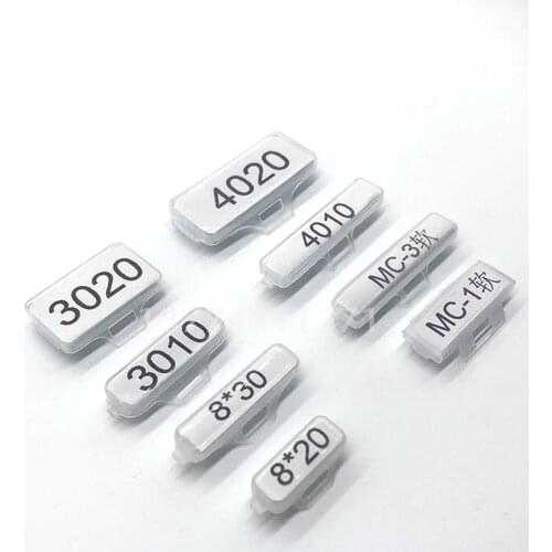 50pcs Plastic cable tie Marker Label Tag Box Waterproof insulation Wire Sign Name Ticket Holder Display Identification seal Case