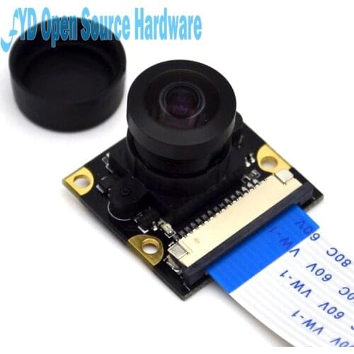 New Camera Module Board 5MP Wide Angle Fish Eye 160 Degree Lenses For Raspberry Pi