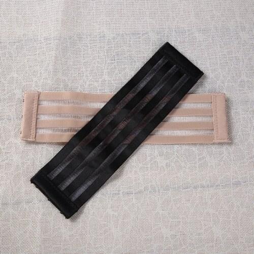 Women New Silicone Non Slip Buckle Clear Bra Straps Invisible Transparent Bra Strap Backless Elastic Bra Extender Shoulder Strap