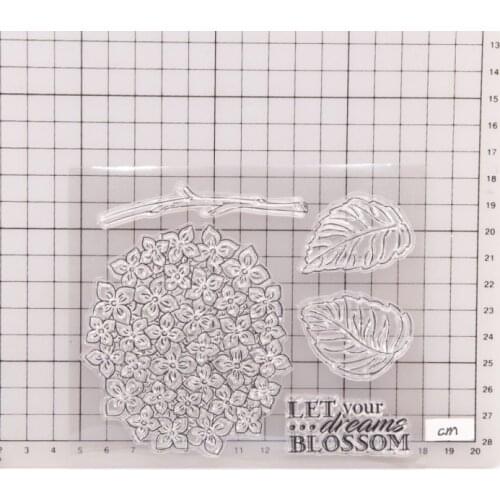 New Arrived Transparent Clear Stamps Flowers Leaves Branches for DIY Scrapbooking Photo Album Decorative Card Making