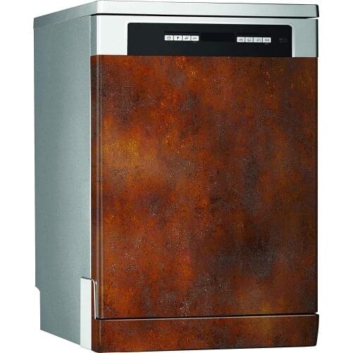 Wholesale 3D Abstract Pattern Dishwasher Refrigerator Freeze Sticker Art Fridge Door Cover Wallpaper Kitchen Wall Stickers