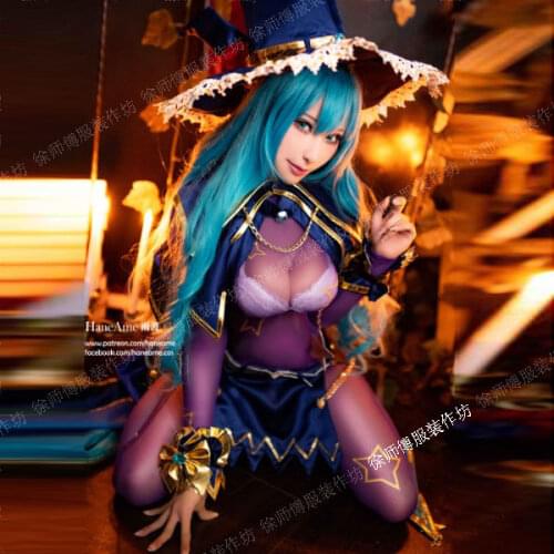 [Customized] Anime! Date A Live Natsumi Sexy Magic Witch Jumpsuits Uniform Cosplay Costume Halloween Carnival Suit Free Shipping