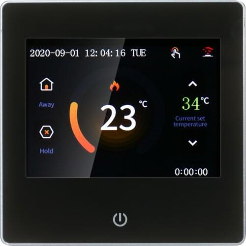 Smart Thermostat LCD Touch-screen Weekly Programmable Thermostat with WIFI Electric Heating 16A Digital Temperature Controller
