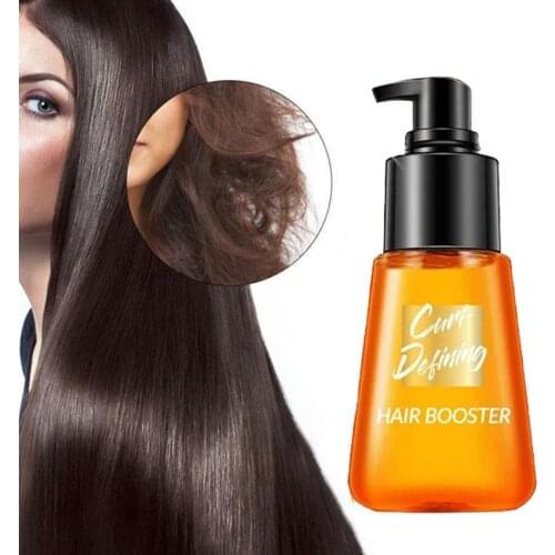 Curl Defining Booster Hair Fixing Hair Care Essence Hair Serumrepair Damaged Oil Oil Silky Moroccan Booster Smooth Hair Car D2A2