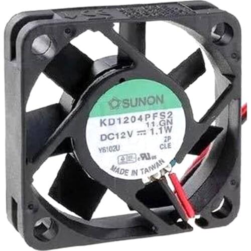 SUNON KD1204PFS2 DC 12V 1.1W 40x40x10mm Server Cooling Fan