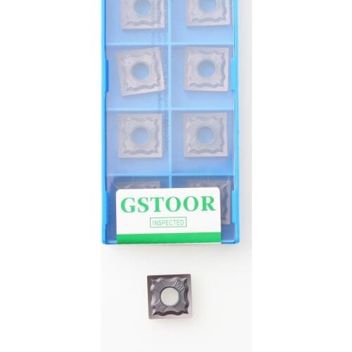 10PCS SNMG120404 SNMG120408 HA HS GMH25 CNC Lathe Cutter External Turning Tool Carbide Insert For Stainless Steel